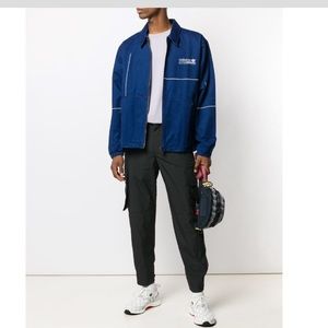 Adidas staple indigo light denim jacket sz xl NWT